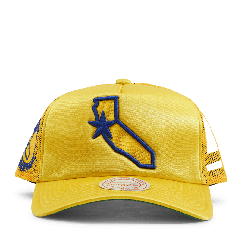 Warriors Logo Remix Trucker Snapback