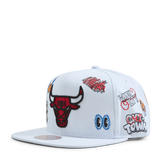 Bulls Hand Drawn Snapback