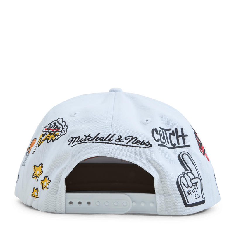 Bulls Hand Drawn Snapback