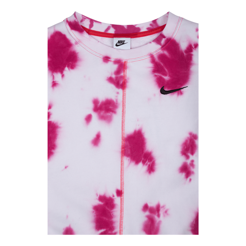 Women's NSW Flc Tie Dye Crew