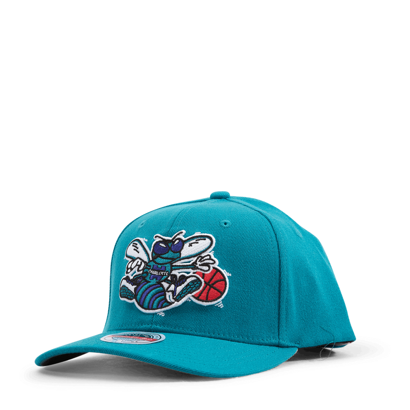 Men's Mitchell & Ness Teal Charlotte Hornets Ground 2.0 Snapback Hat