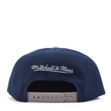 Warriors Navy Spirit Script Snapback