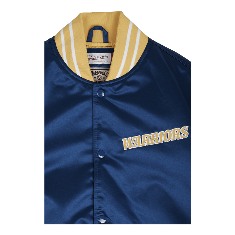 Warriors Heavyweight Satin Jacket