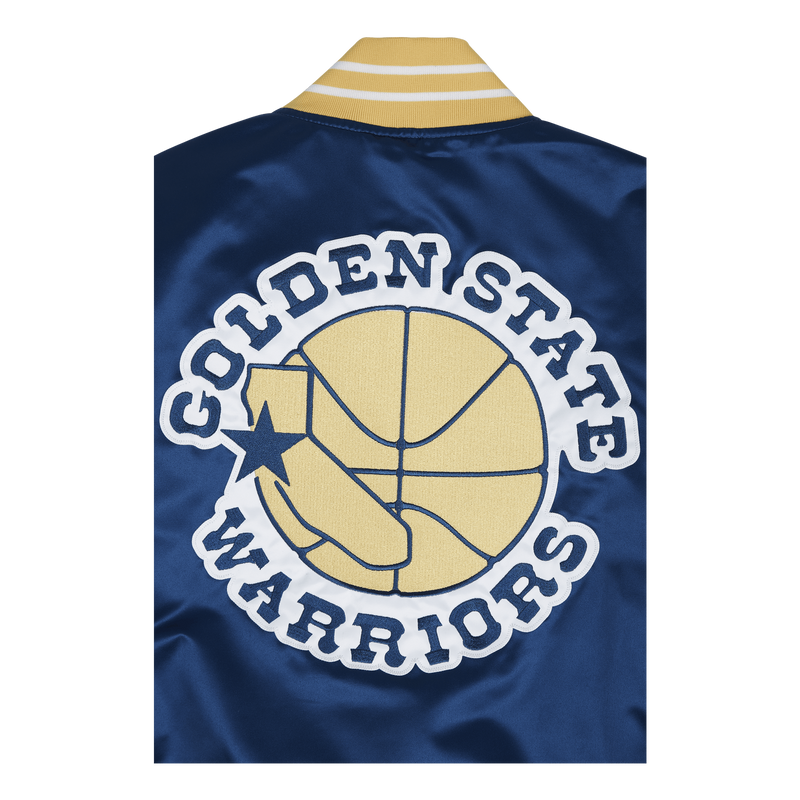 Warriors Heavyweight Satin Jacket