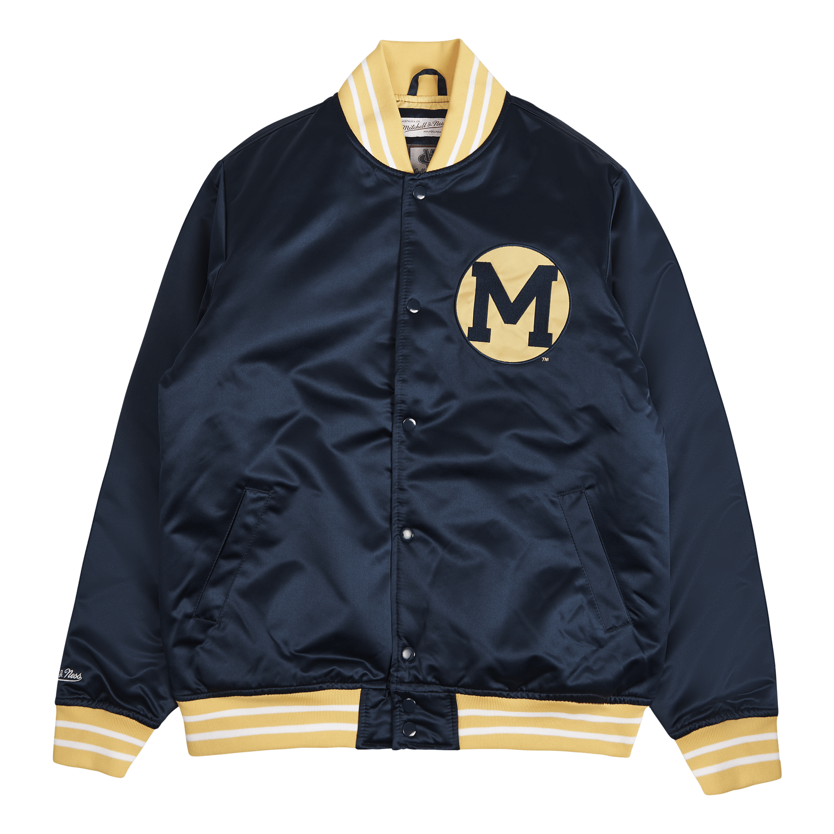 Heavyweight Satin Jacket - Mitchell & Ness – Solestory