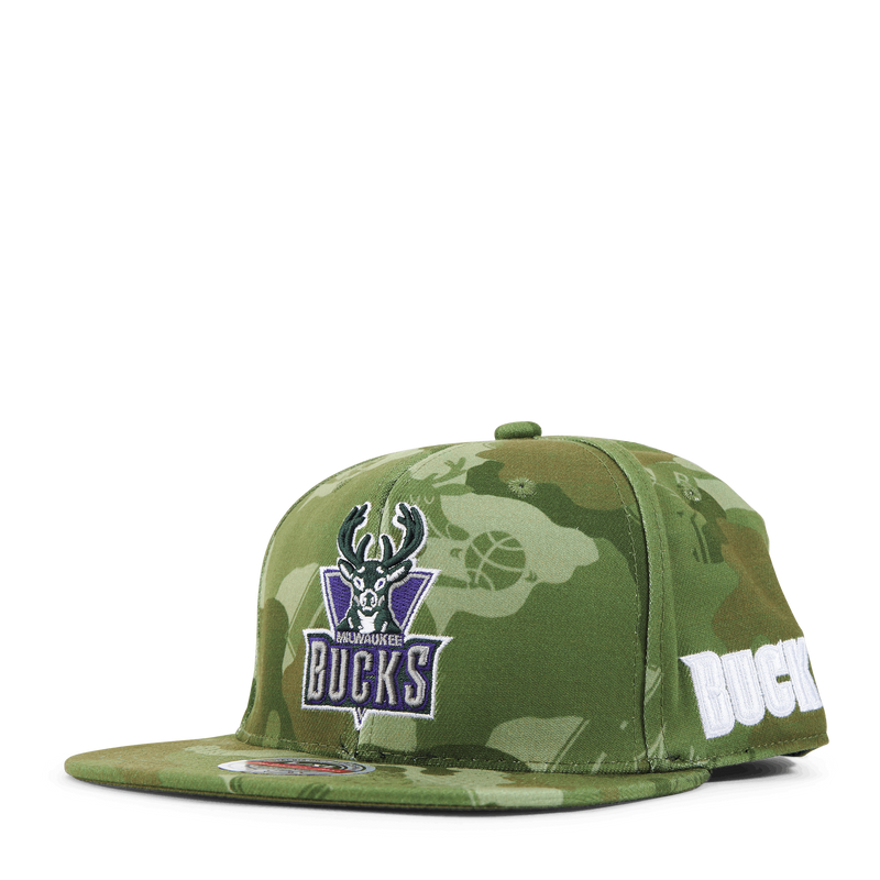 Bucks Tonal Camo Stretch Fitted HWC