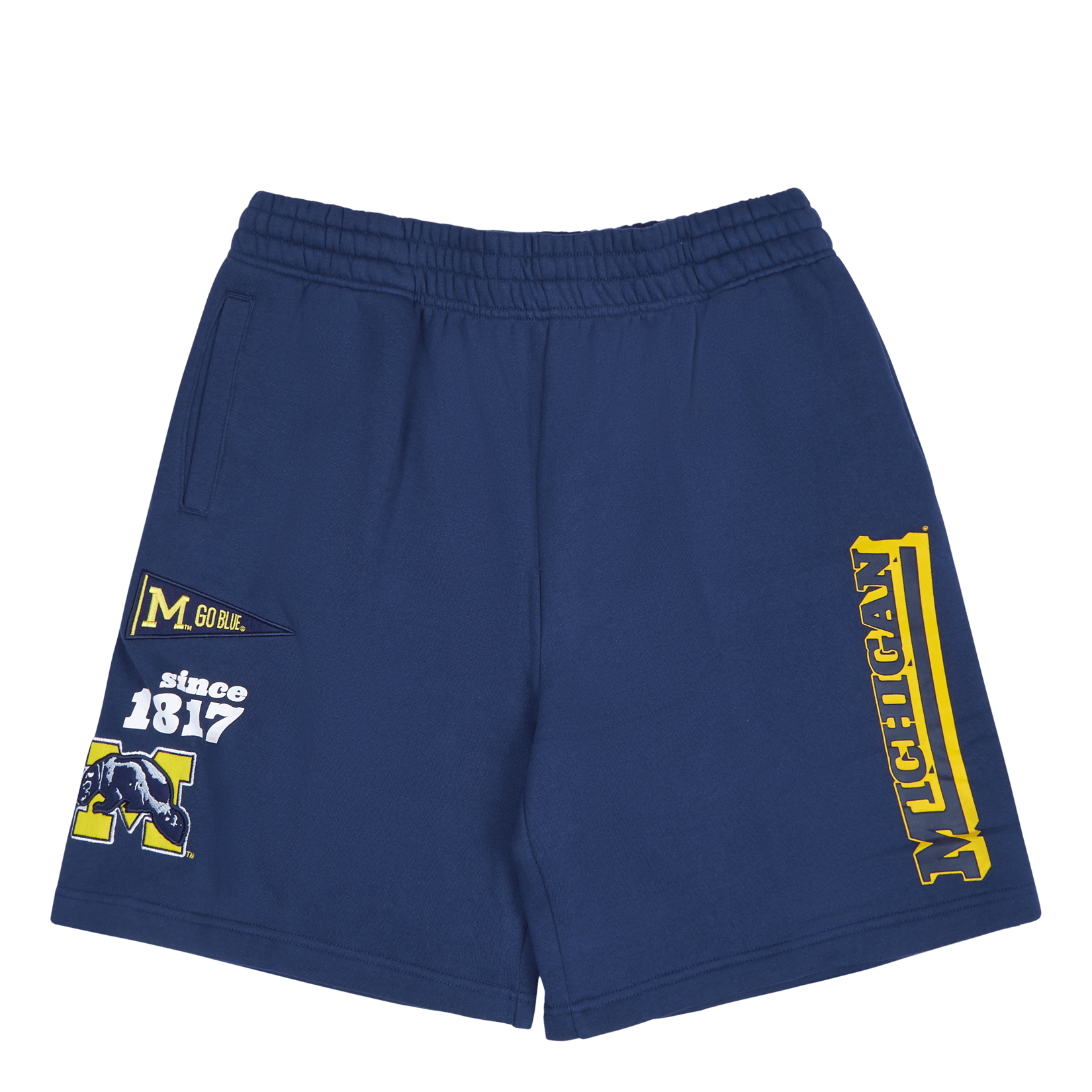 Mitchell & Ness Men's NBA Team Origins Fleece Shorts Lakers