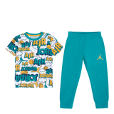 Air Comic Aop Tee And Pant Set