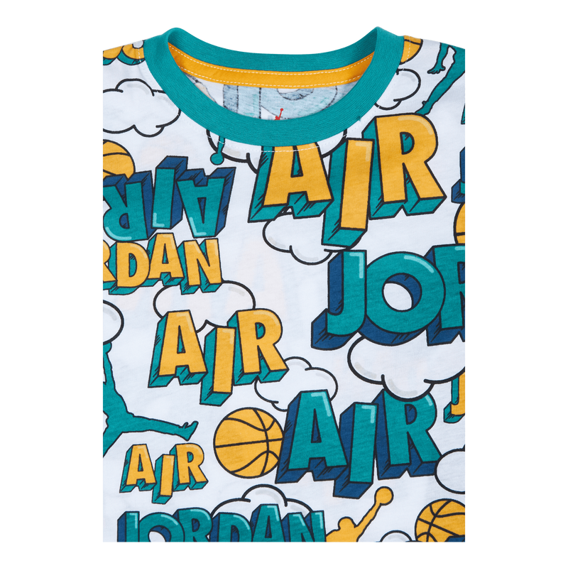 Air Comic Aop Tee And Pant Set