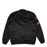 Bulls Flight Satin Bomber Jacket