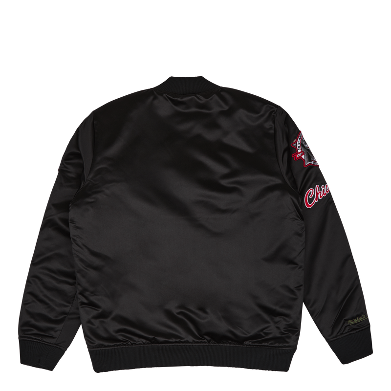 Bulls Flight Satin Bomber Jacket