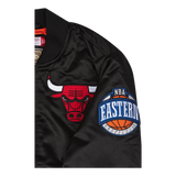 Bulls Flight Satin Bomber Jacket