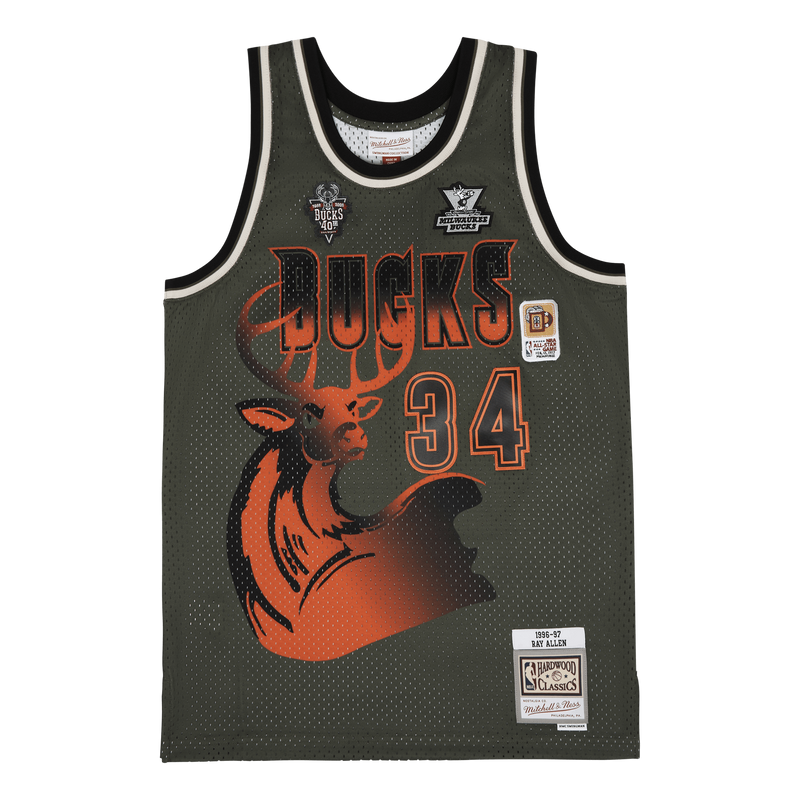 Bucks Flight Swingman Jersey - Ray Allen