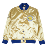 Warriors Lightweight Satin Jacket