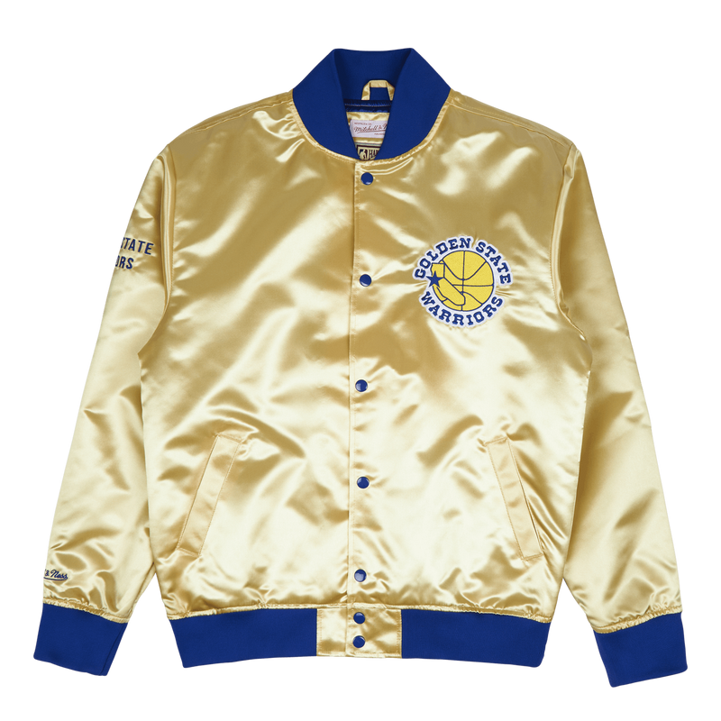 Warriors Lightweight Satin Jacket