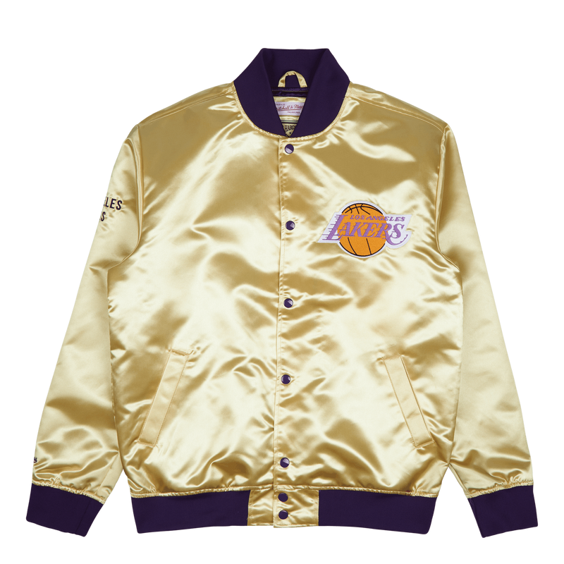 Lakers Lightweight Satin Jacket Mitchell Ness –
