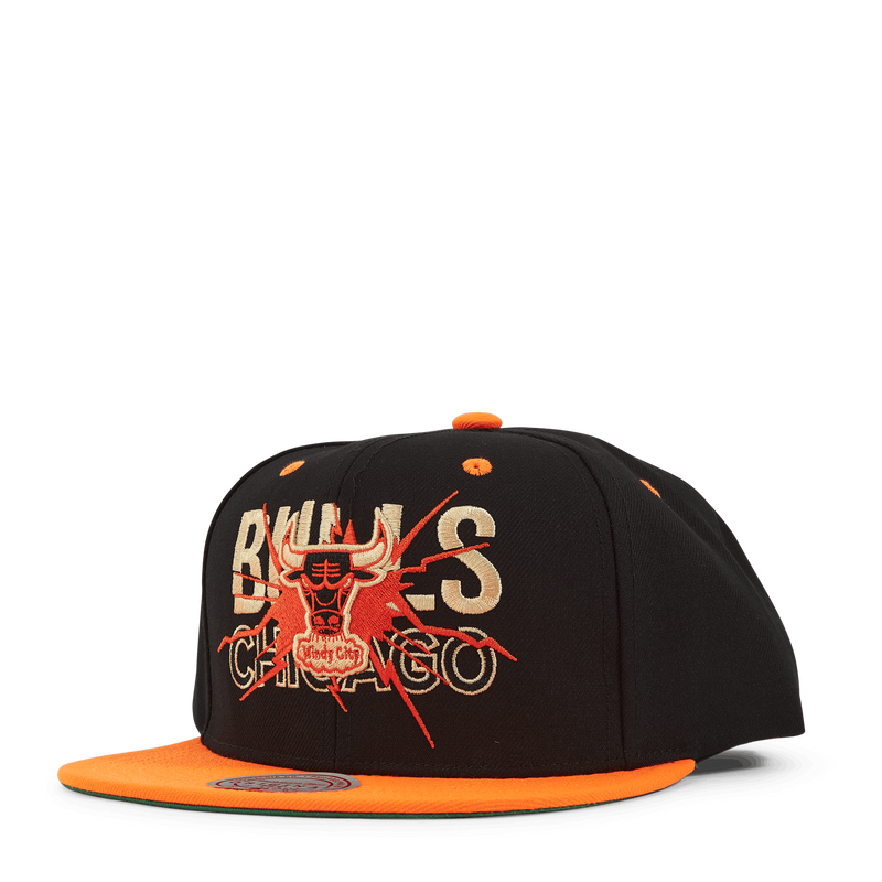 Mitchell & Ness Chicago Bulls Top Spot Black Snapback Hat