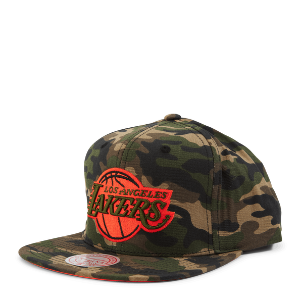 Lakers Neon Camo Pop Snapback
