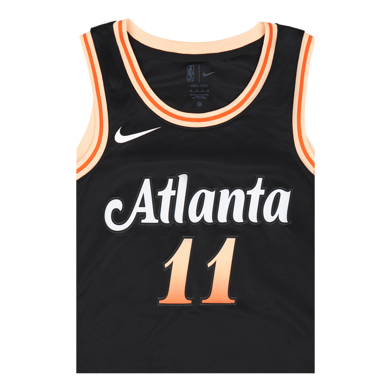 Atlanta Hawks Nike City Edition Swingman Jersey 22 - Black - Trae