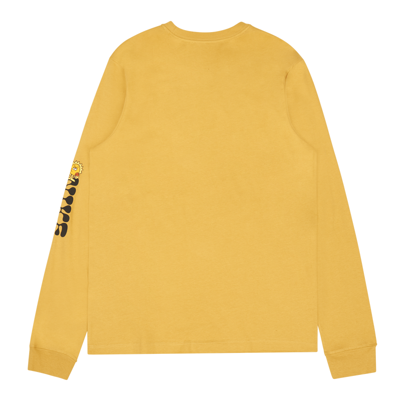 M Nk Tee Ls Wheat Gold