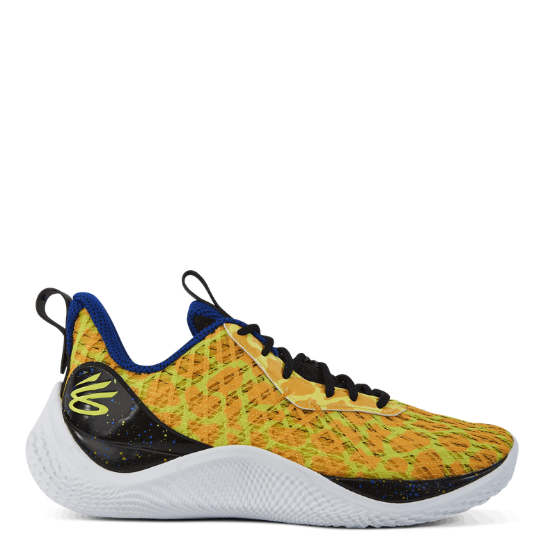 Yellow Steph Curry Basketball Shoes CURRY 10 BANG BANG UNISEX