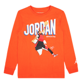 MVP Jordan Breakout Ls Tee Rush Orange