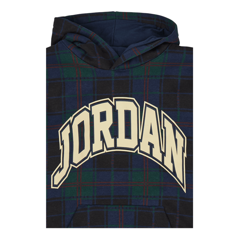 Jordan Essentials Plaid Po Hoodie