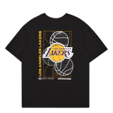 Nba Os Bball Graphic Tee Losl Blkwhi