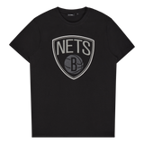 Nba Outline Logo Tee Bronet Blkwhi