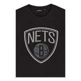 Nba Outline Logo Tee Bronet Blkwhi