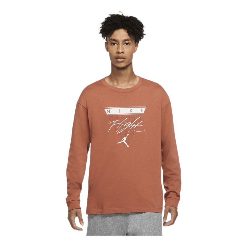 Flight Longsleeve Tee Dusty Peach Jordan Solestory